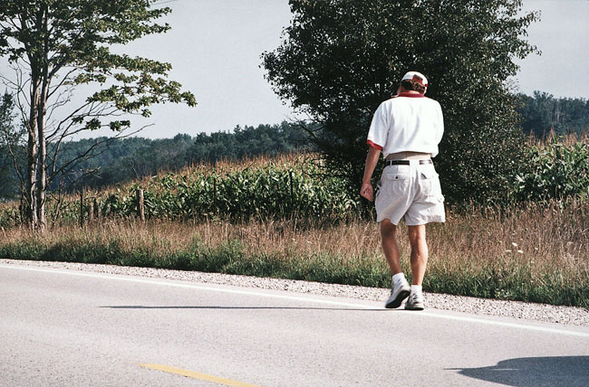 John alone in Ontario 1998. There comes a time when you have to be the strongest link in the chain.